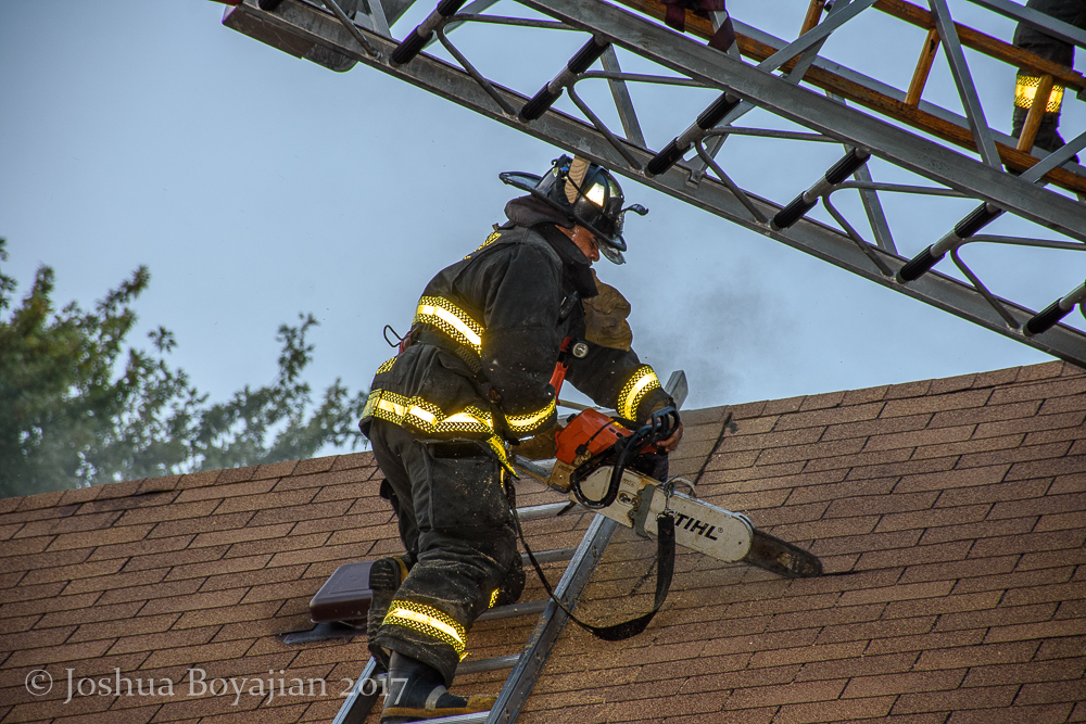 Firefighters Vent Roof Firescenes Net