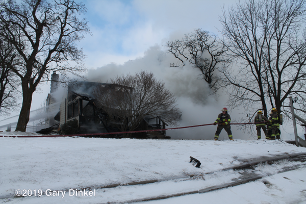 Working Fire In Wellesley Township On February Firescenes Net