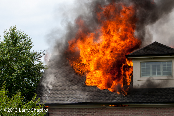 South Barrington house fire July 9, 2013