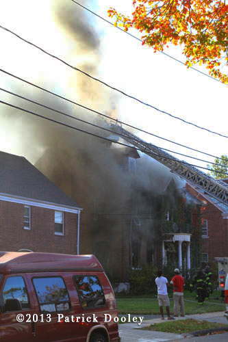 house fire in Hartford CT 10-20-13
