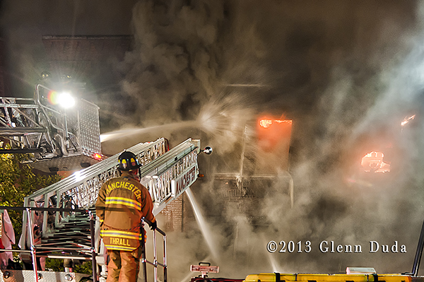 3-Alarm fire in Manchester CT 10-12-13