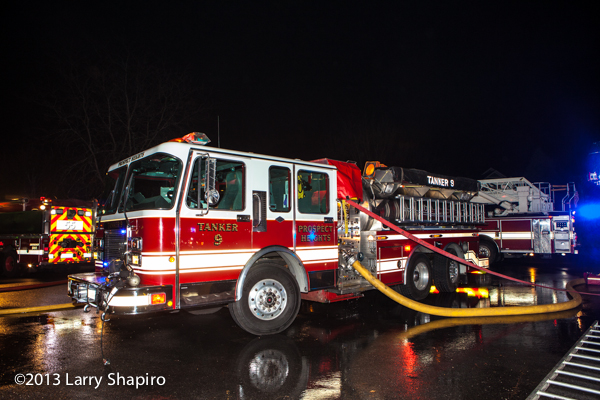 house fire in Prospect Heights IL 11-21-13