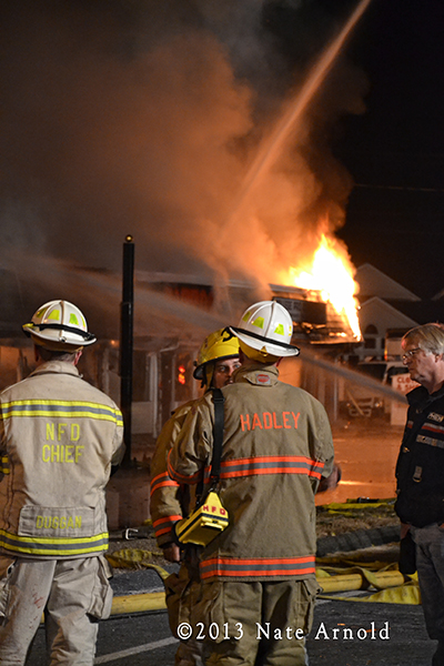 photos of big fire in Hadley MA 10-27-13