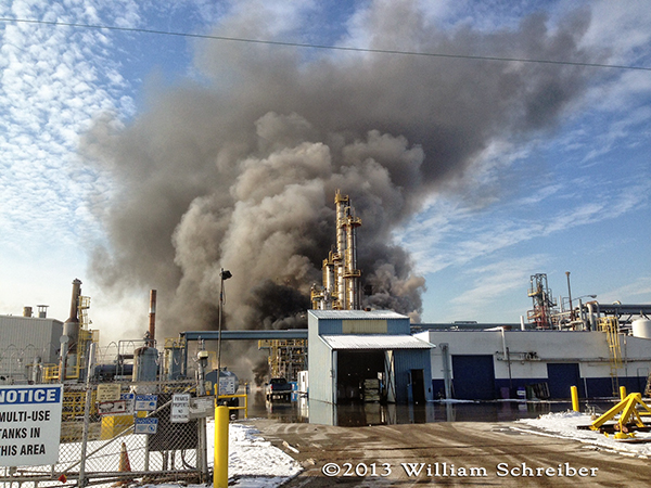 Blue Island Phenol Plant explosion injures two in Alsip IL 12-13-13