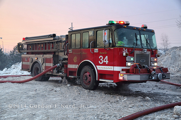 Chicago Spartan fire engine