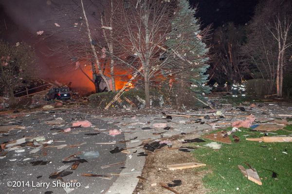 explosion destroys home in Long Grove