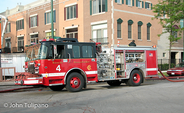 Chicago Spartan fire engine