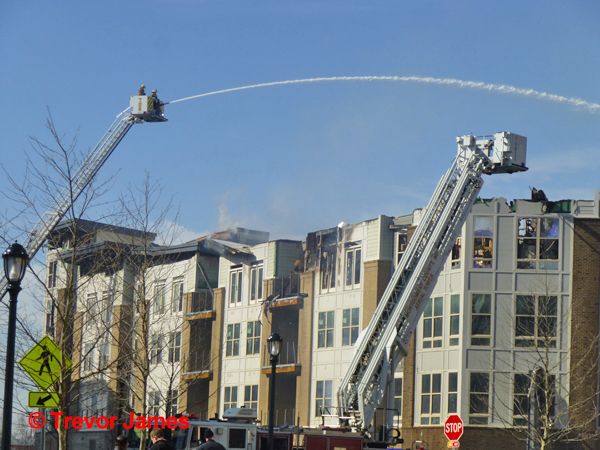 Shady Grove apartment complex fire