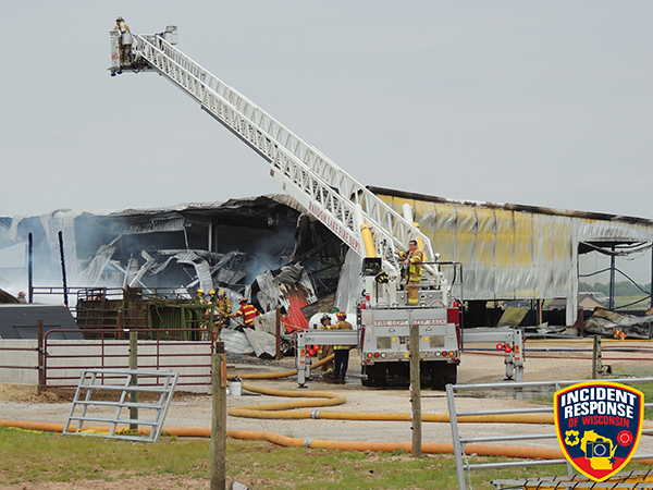 barn destroyed by fire