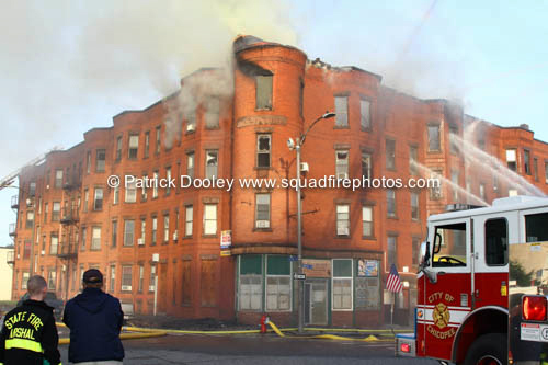 apartment building fire in Holyoke MA