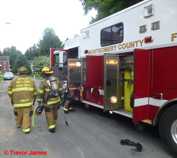 fire trucks in Bethesda MD