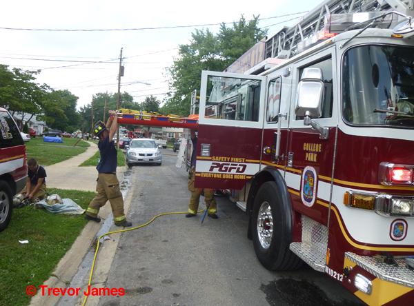 Prince Georges County fire truck