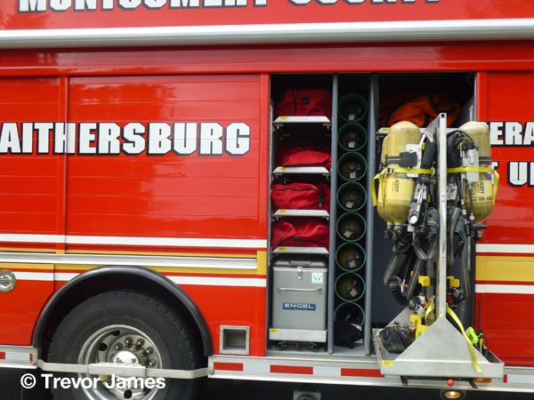 Montgomery County Fire & Rescue haz mat unit