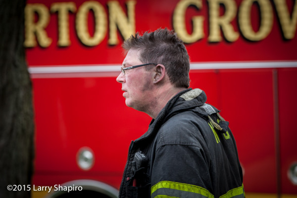 Fireman after battling a fire ©2015 Larry Shapiro