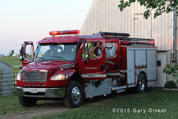 Wellesley Township Freightliner fire truck