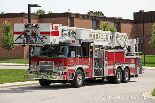 Wheaton Fire Department fire truck