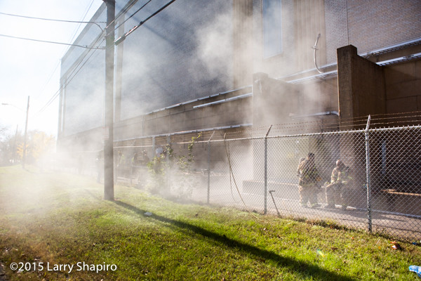 fire at a Pepco substation in Southwest DC