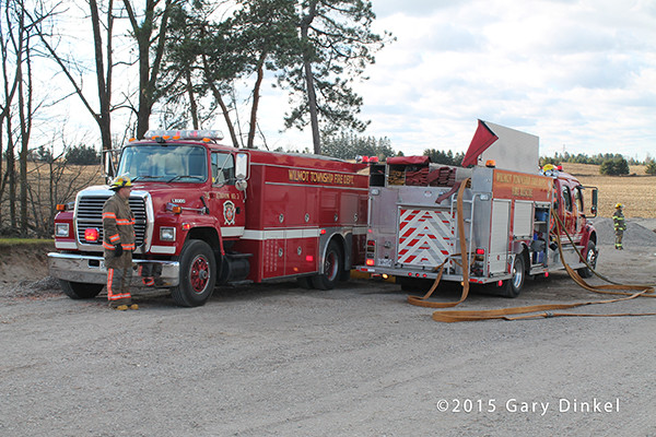 Wilmot Township fire trucks
