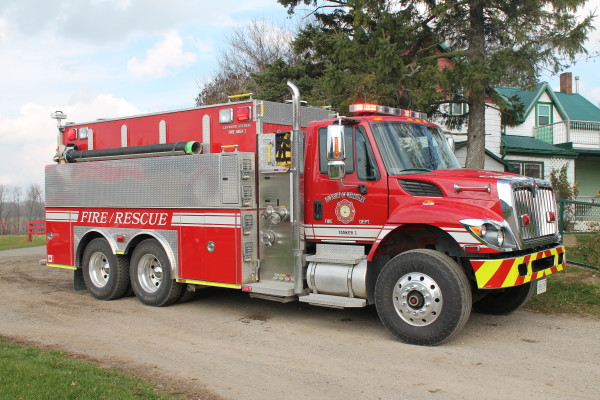 Wellesley Township FD fire truck