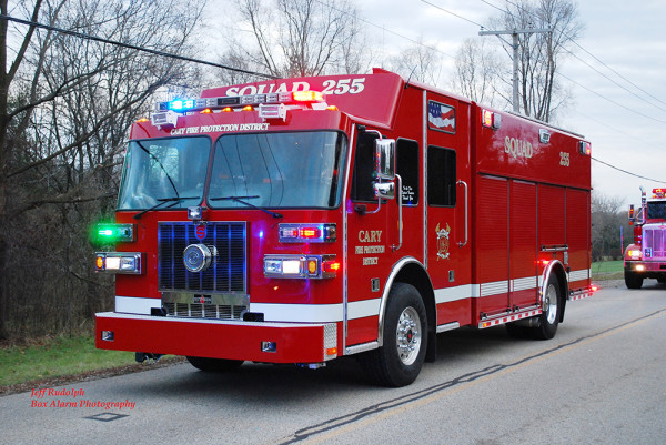 Cary FPD heavy rescue squad