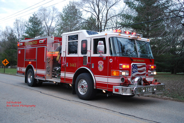 Richmond FPD fire engine