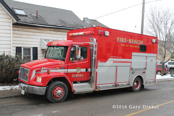 Elmira Ontario fire truck