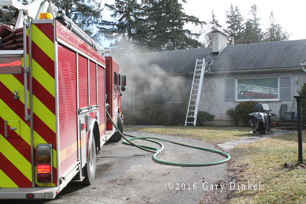 house fire in Cambridge Ontario Canada