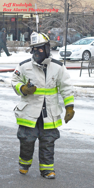 fire chief dressed for frigid weather