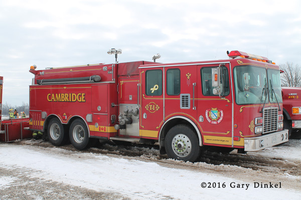 Cambridge Ontario FD fire truck