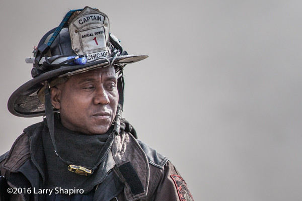 African American Chicago FD captain