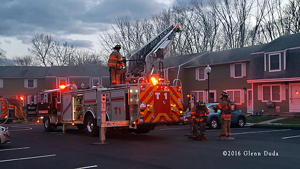 apartment fire in Wallingford CT