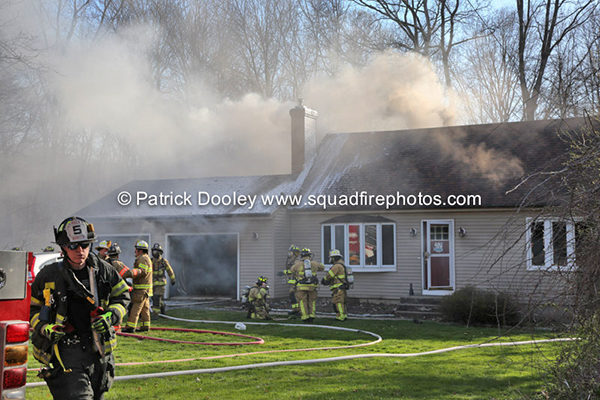 house fire in Hebron CT