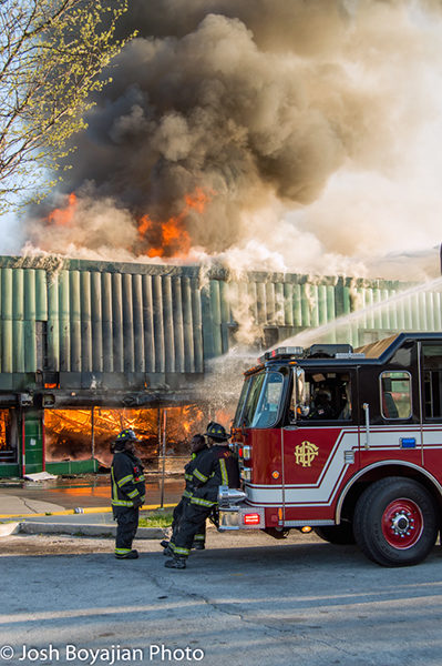 massive fire destroys stores in Harvey IL