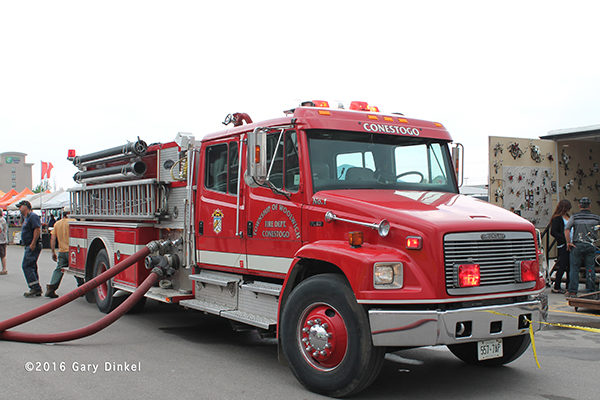 Woolwich Township fire truck Conestoga