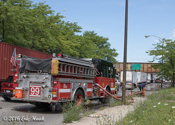 in-line pumping operation in Chicago
