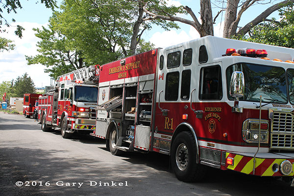 Kitchener Ontario fire trucks