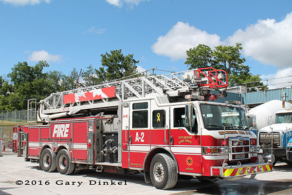 Kitchener Ontario fire truck