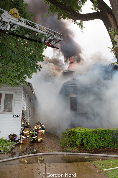 House Fire In Berwyn, Il – July 15, 2016 