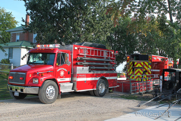 Wellesley Township fire Department tanker