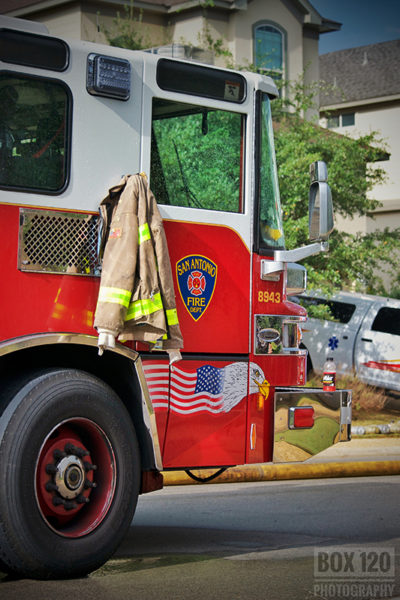 San Antonio fire engine