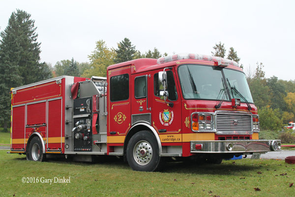 Cambridge Ontario fire truck