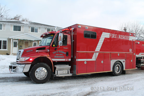Woolwich Township fire truck - Floradale