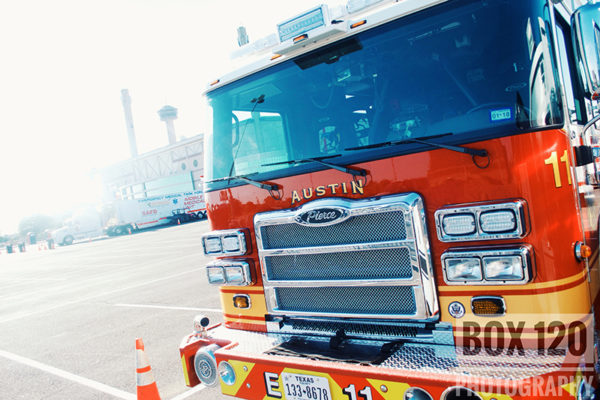 San Antonio FD fire engine