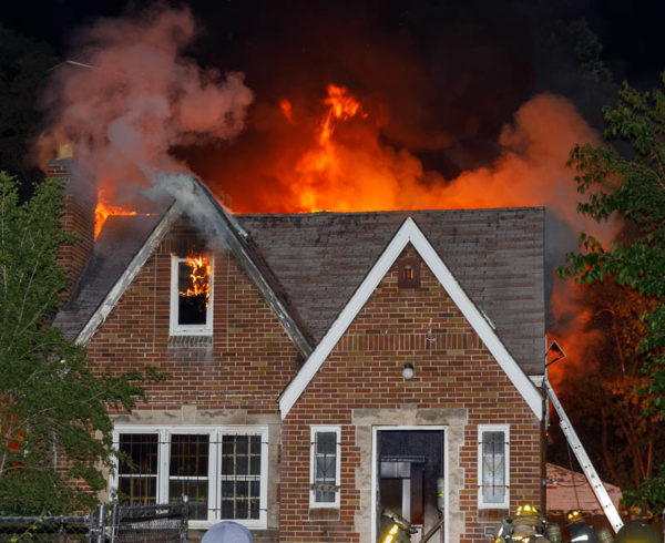 house fire in Detroit