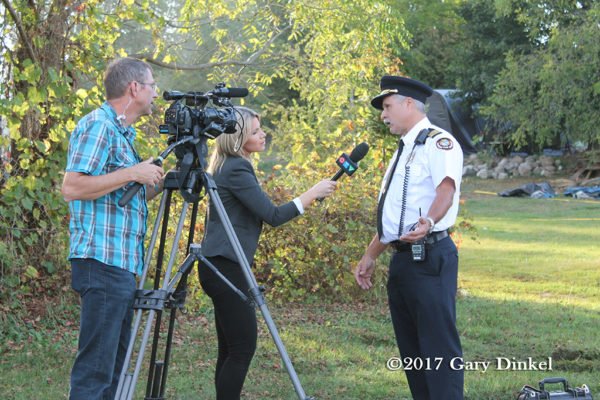 media interviews fire chief
