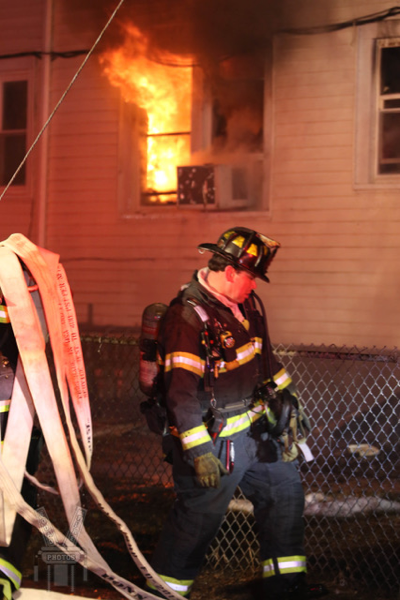 Hartford Firefighters on scene