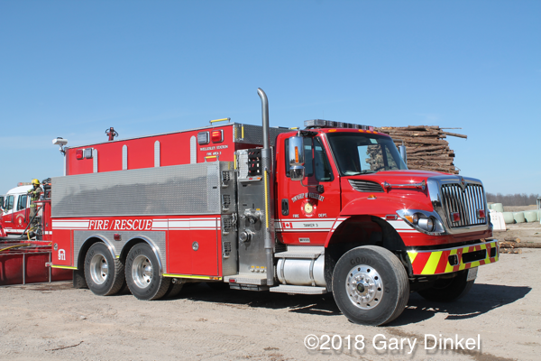 Wellesley Township Ontario fire truck