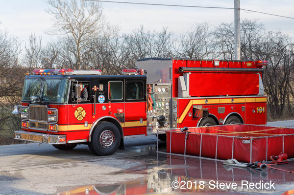St Charles Fire Department pumper tanker