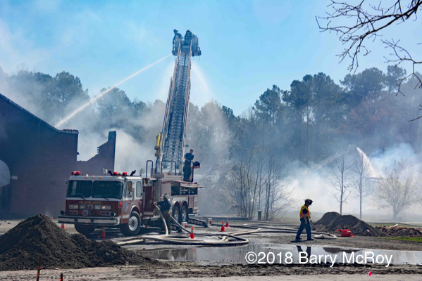 4-Alarm fire in Cottageville South Carolina