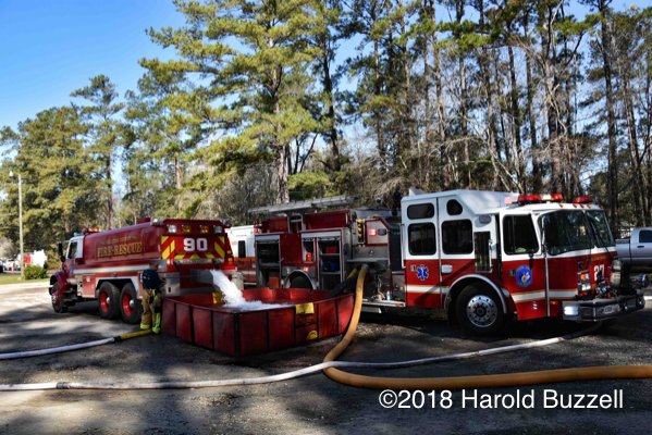 4-Alarm fire in Cottageville South Carolina